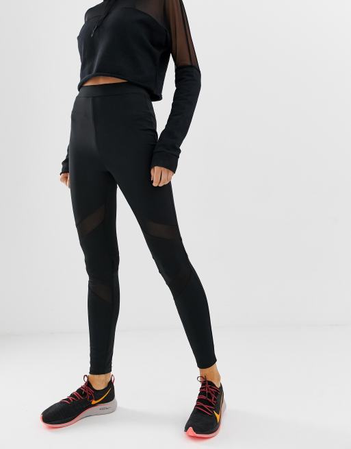 ASOS 4505 Legging With Over The Knee Power Mesh