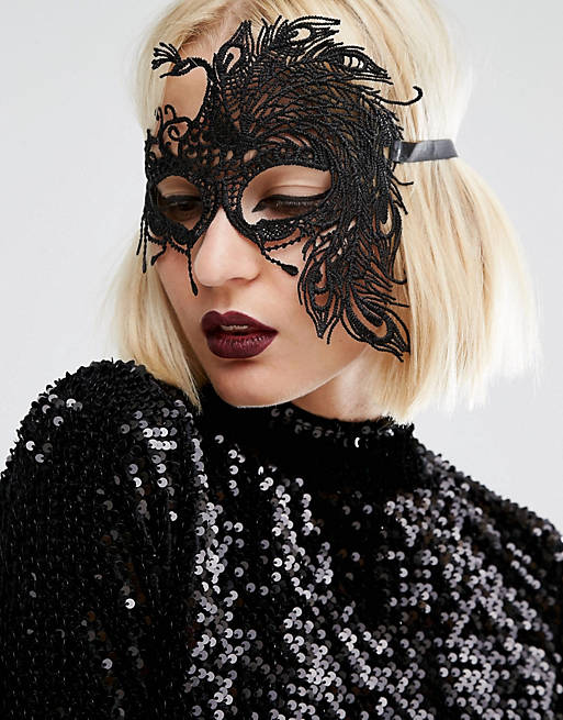 stad Megalopolis vallei Missguided Halloween Masquerade Mask | ASOS