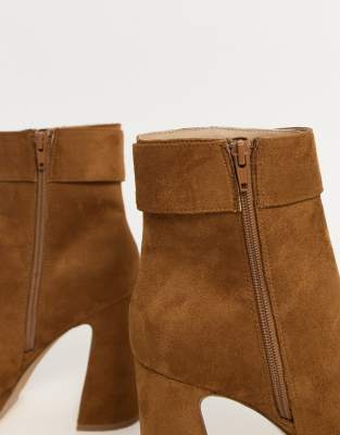 asos tan ankle boots