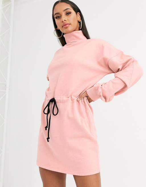 Baggy hot sale sweatshirt dress