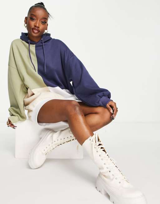 Missguided white hoodie best sale