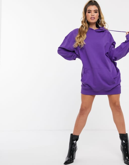 Missguided shop hoodie dress