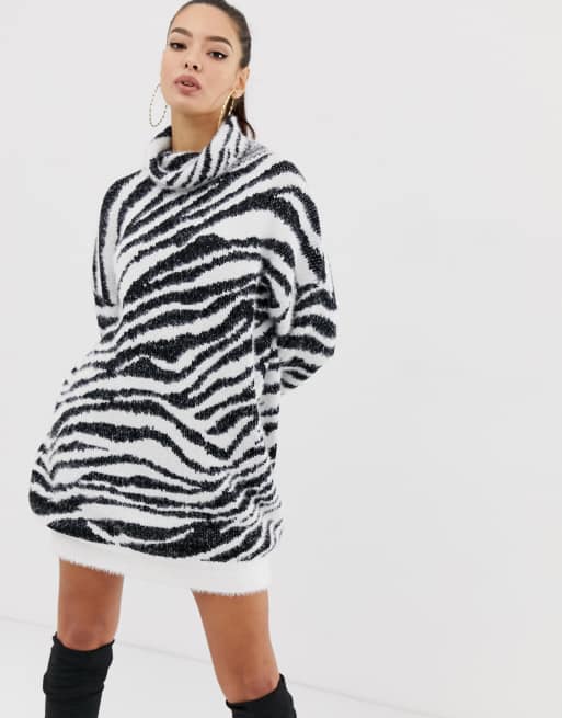 Zebra best sale jumper dress