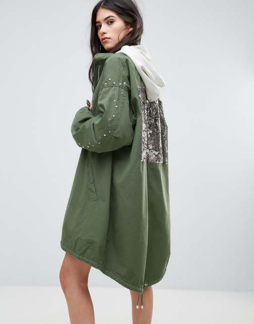 Missguided parka shop