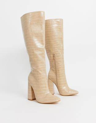 missguided croc boots