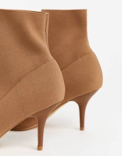 Tan kitten outlet heel boots