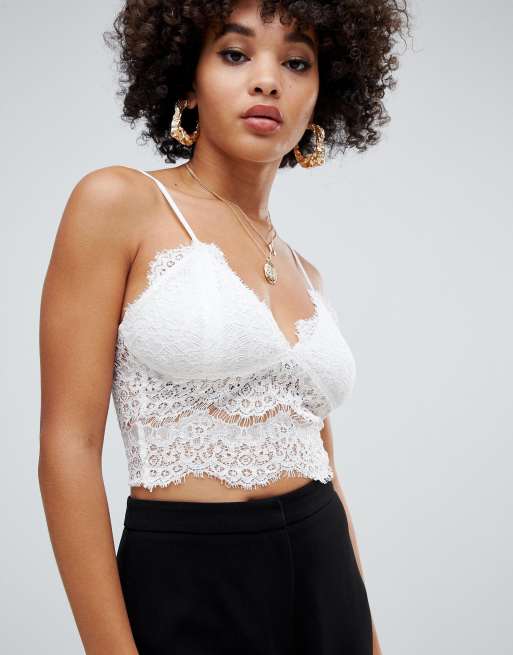 Shop Missguided White Bralettes up to 80% Off