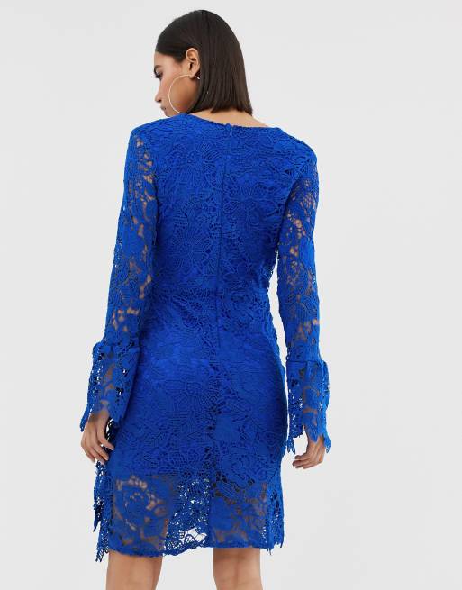 Missguided Lace Midi Dress