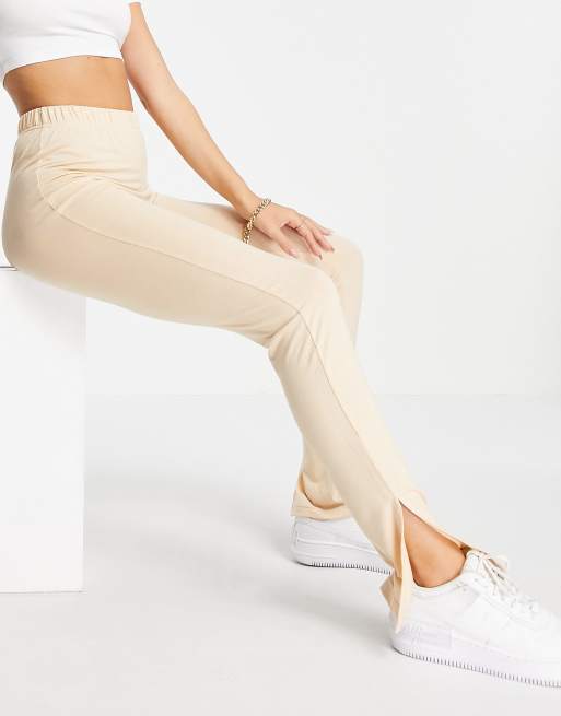 Legging evasé fendu cheap