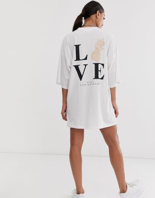 love t shirt dress