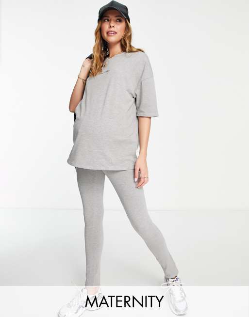 Oversized T-Shirt And Leggings Set