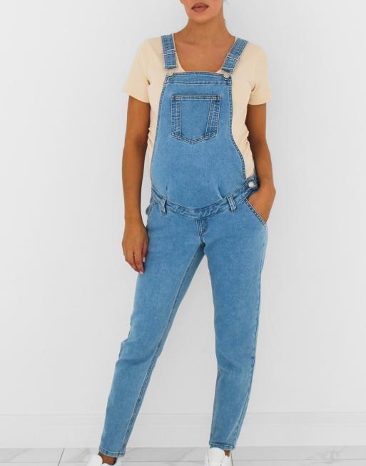 Blue dungarees deals missguided