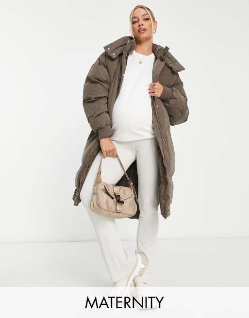 Maternity on sale padded coat