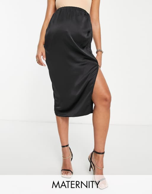 Missguided black hotsell midi skirt