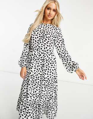 midi dalmatian dress