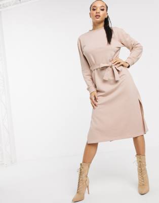 midi sweat dress