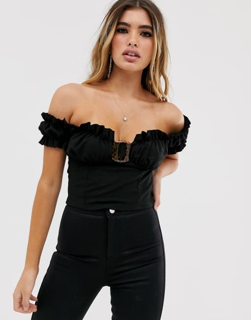 Milkmaid bardot 2024 top