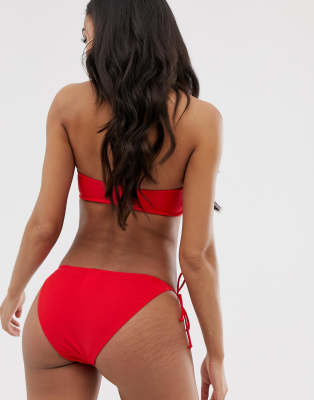 red bikini asos