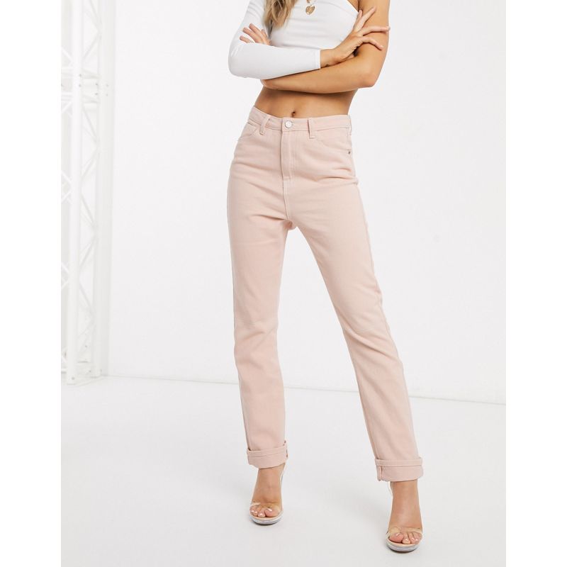 Donna vqzDK Missguided - Mom jeans cipria