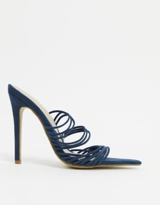 navy heels asos