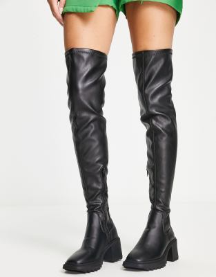 missguided over the knee boots