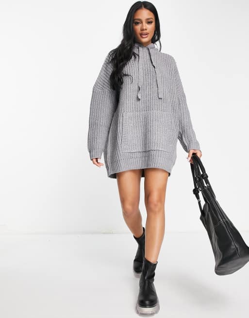 Missguided oversized hoodie dress new arrivals