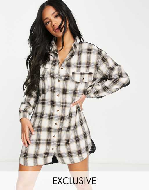 Missguided oversized store shirt dress