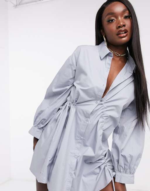 Missguided oversized cheap shirt dress