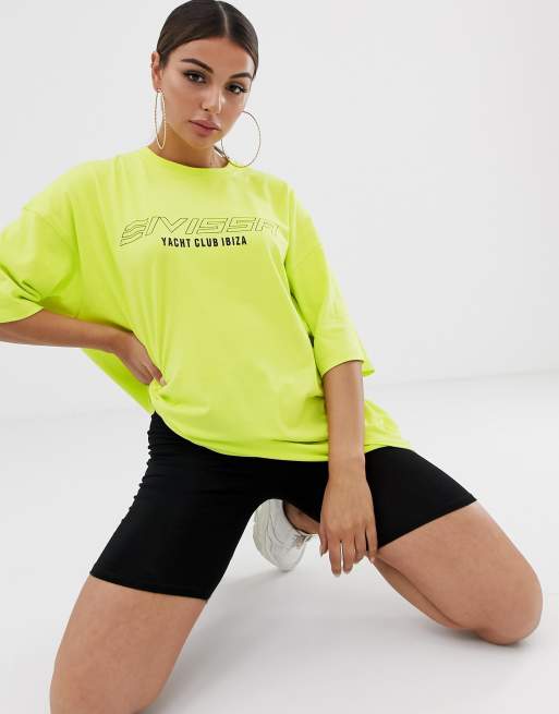 oversized top and shorts