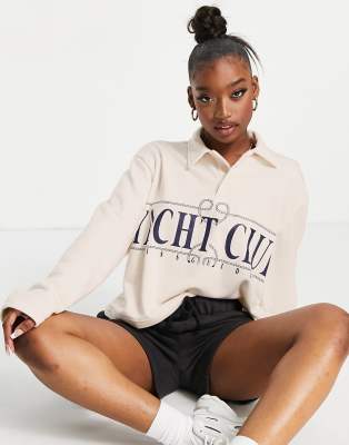 Missguided discount oversized sweatshirt