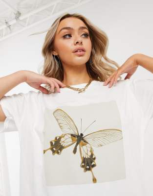 asos butterfly dress