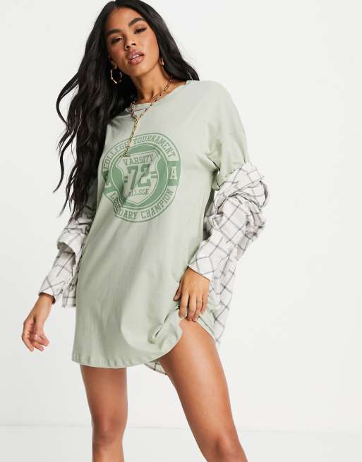 Sports t shop shirt dress