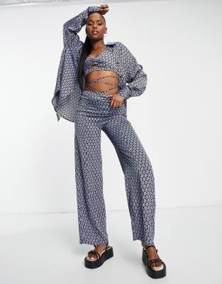 missguided plaid pants