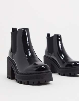 missguided patent boots