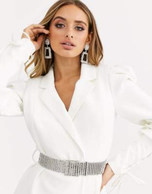 diamante belt for dress