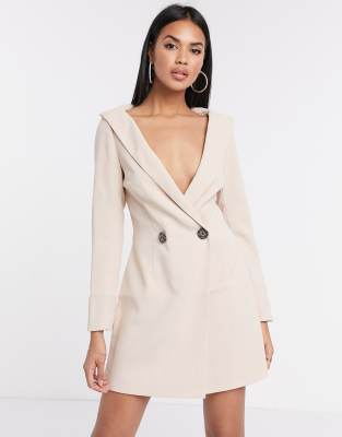 stone blazer dress