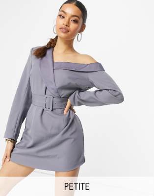 missguided petite blazer dress
