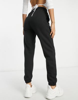 petite black sweatpants
