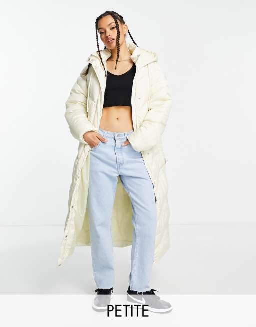 Missguided long top puffer coat