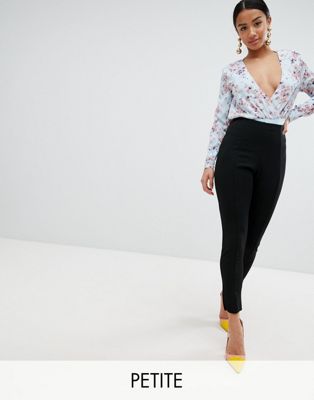 Missguided Petite cigarette trousers in 