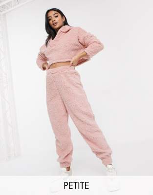 petite pink joggers