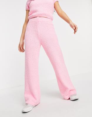 missguided pink trousers