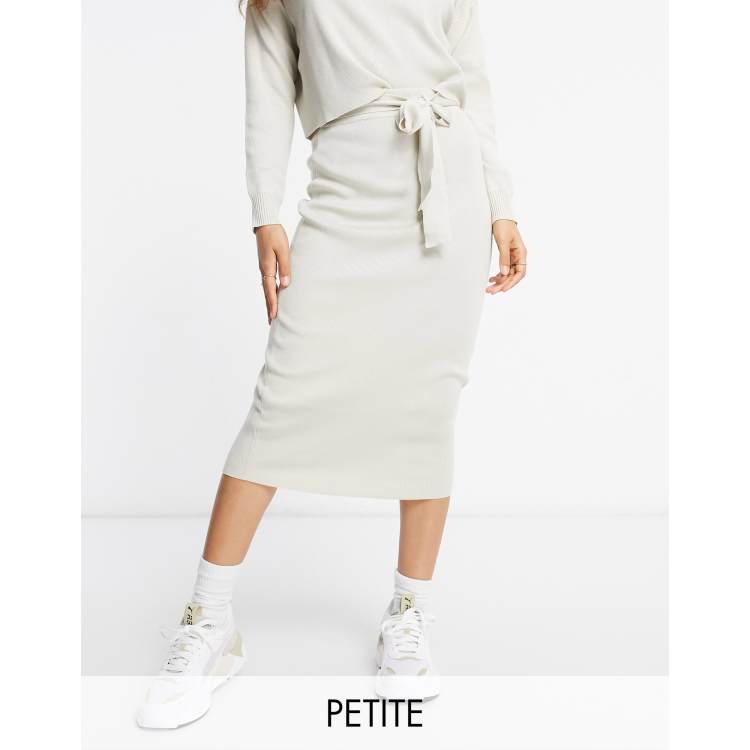 Knitted tie waist midi skirt missguided deals