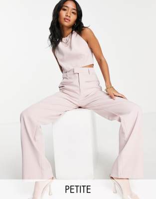 missguided pink trousers