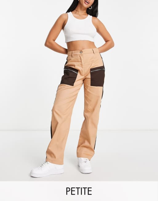 Missguided petite deals cargo