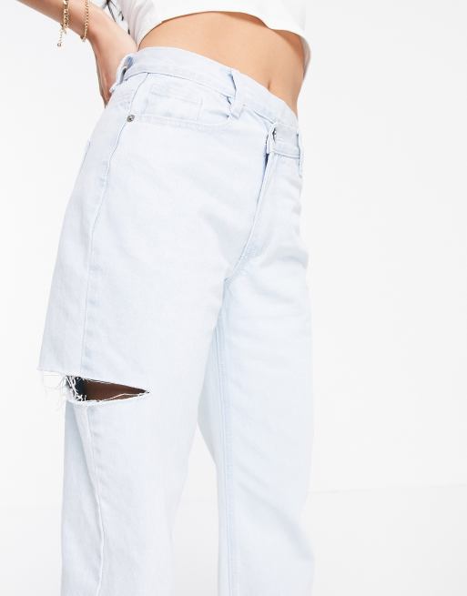 Missguided asymmetric deals jeans