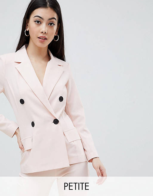 Missguided Petite Double Breasted Blazer