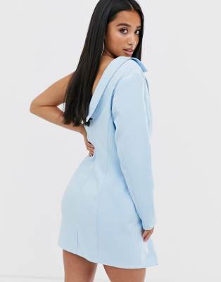 one sleeve blazer dress