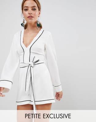 white romper petite