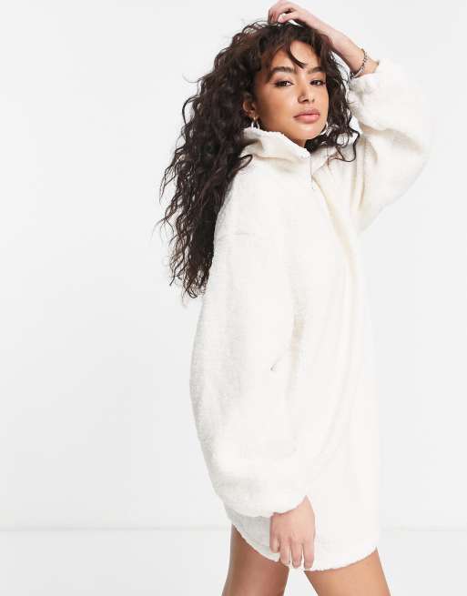 Missguided discount sherpa dress